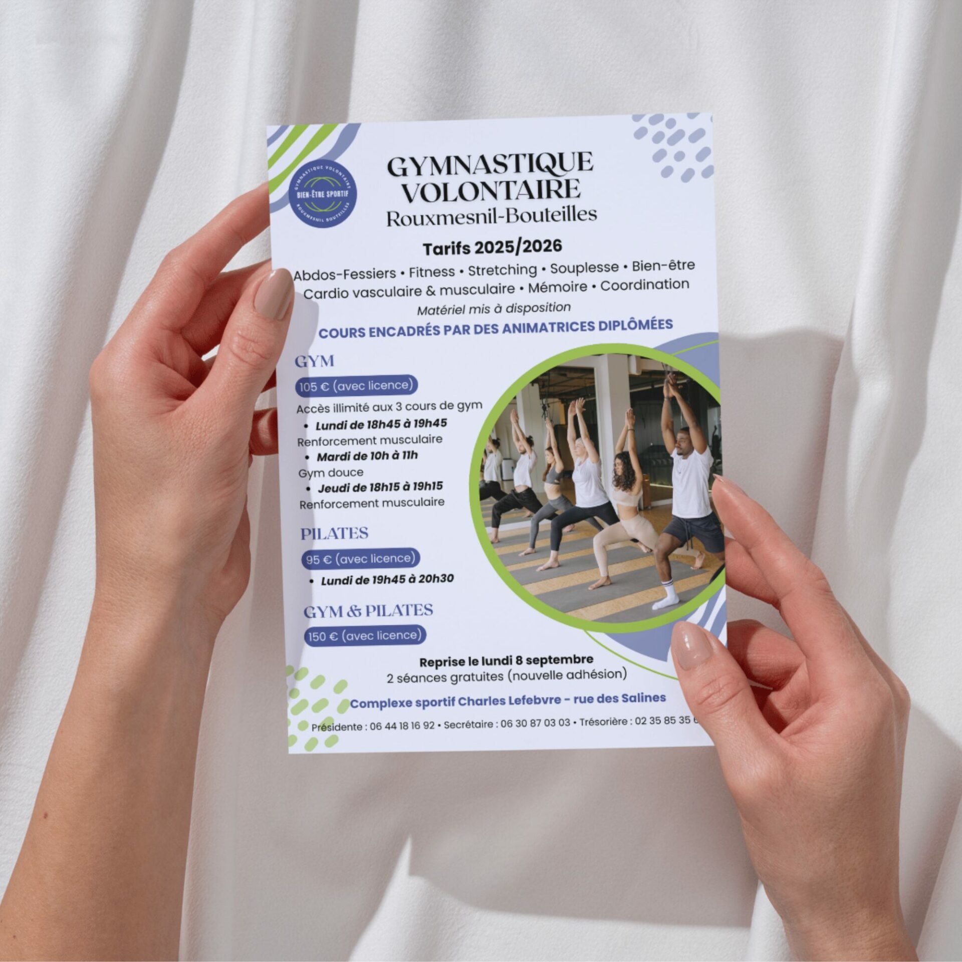 Gymnastique volontaire Rouxmesnil Bouteilles